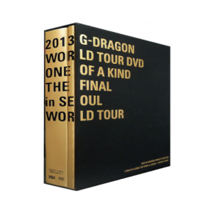 G-DRAGON - 2013 G-DRAGON WORLD TOUR DVD [ONE OF A KIND THE FINAL IN SEOUL + WORLD TOUR] (3 DISC)
