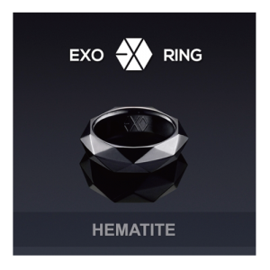 EXO - RING : HEMATITE SIZE 9