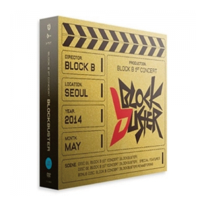 BLOCK B - 1ST CONCERT [BLOCKBUSTER] DVD (3 DISC)