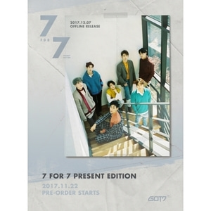 GOT7 - Album [7 for 7] (PRESENT EDITION) (Random Ver)